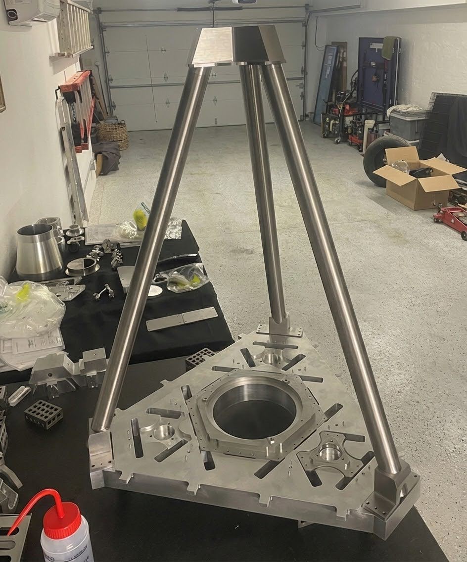 Fit check of optical bench and metering structure